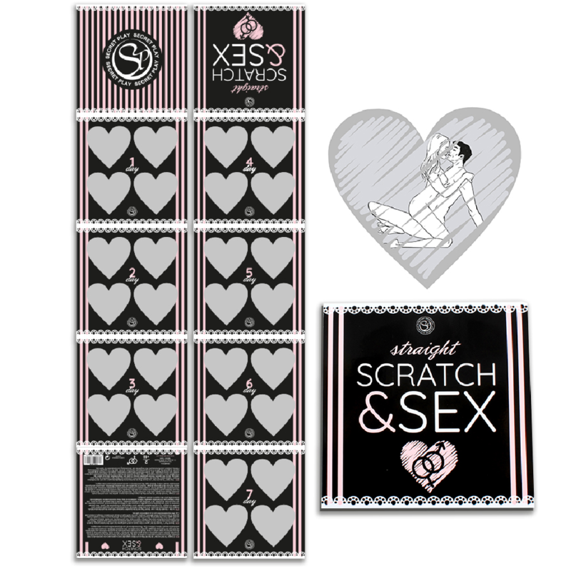 SECRETPLAY - SCRATCH & SEX JOGO CASAIS HÉTERO (ES/EN/FR/PT/DE)