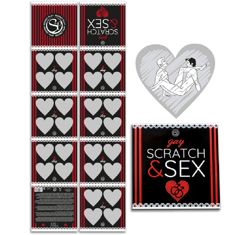 SECRETPLAY - SCRATCH & SEX JOGO CASAIS GAY (ES/EN/FR/PT/DE)