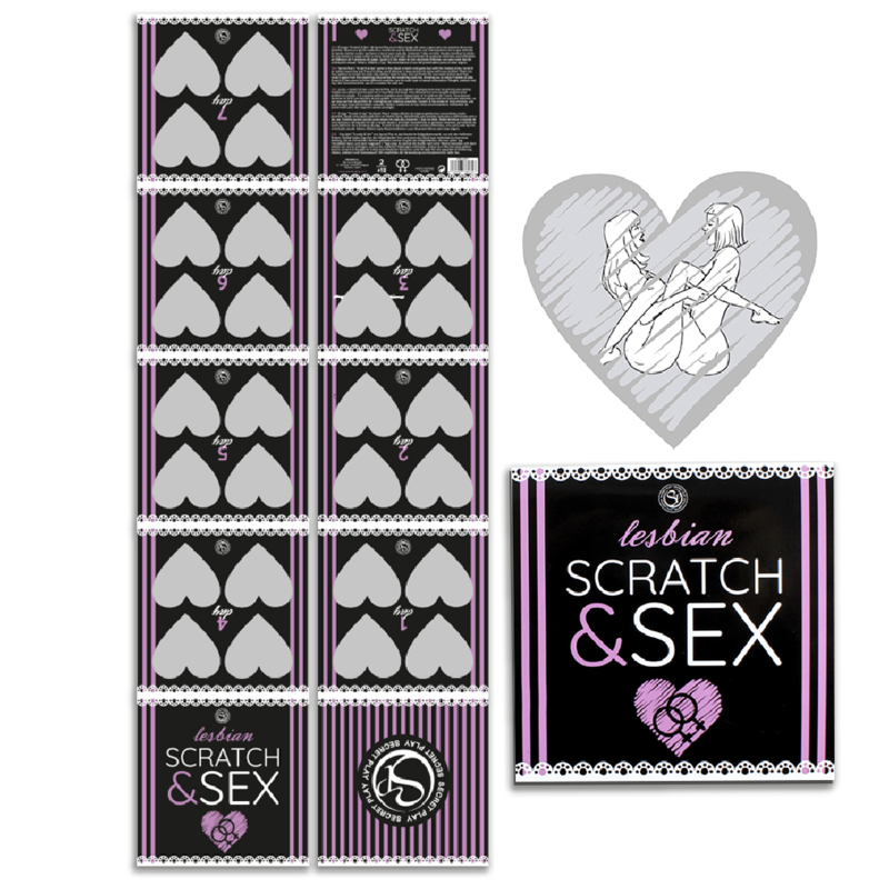 SECRETPLAY - SCRATCH & SEX JOGO CASAIS POSIÇÕES LÉSBICAS (ES/EN/FR/PT/DE)