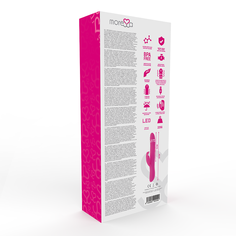 Moressa - Vibrador Premium Somer Com Rotao Múltipla