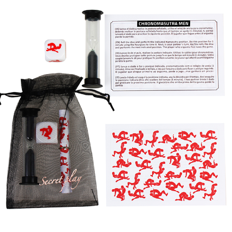 SECRETPLAY - CHRONOMASUTRA JOGO GAY KIT (ES/EN/IT/PT/FR)