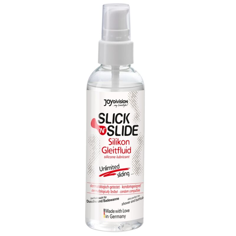 JOYDIVISION - SLIK N SLIDE LUBRIFICANTE DE SILICONE 100 ML - Sex Shop Sexy