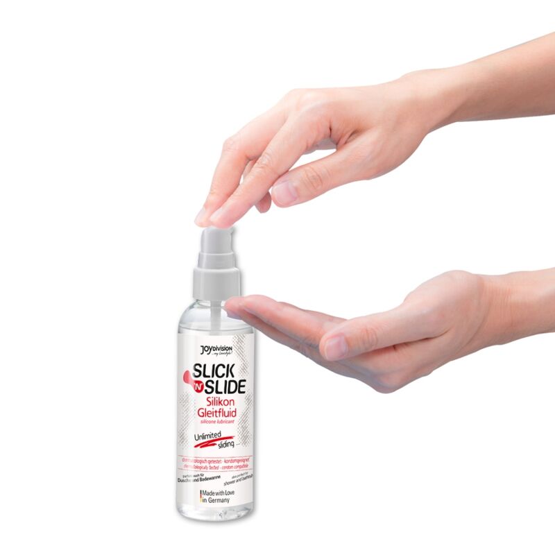 JOYDIVISION - SLIK N SLIDE LUBRIFICANTE DE SILICONE 100 ML - Sex Shop Sexy