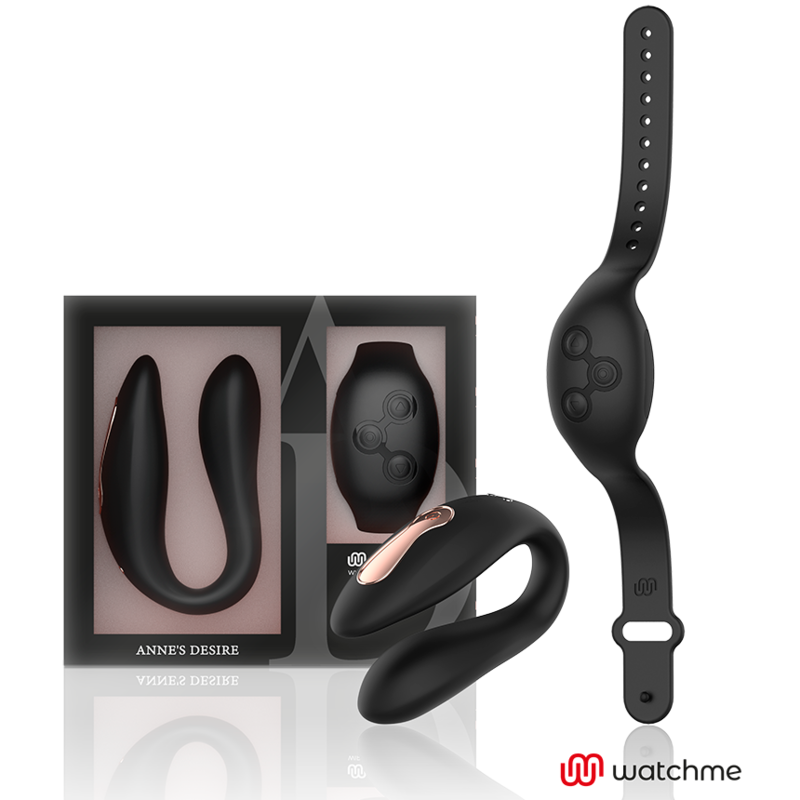 Anne'S Desire - Dual Pleasure Tecnolog Um Watchme Preto