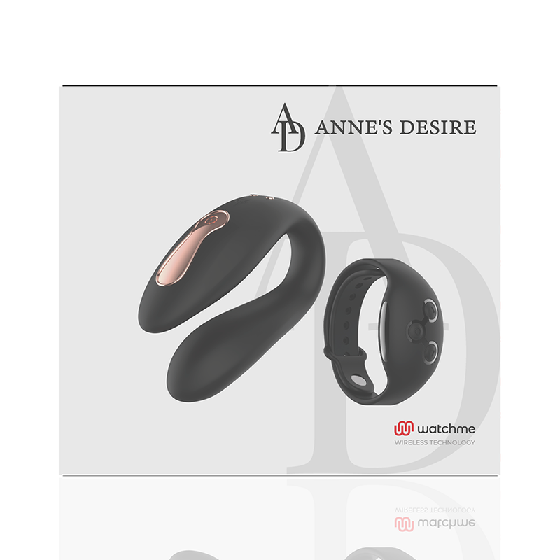 Anne'S Desire - Dual Pleasure Tecnolog Um Watchme Preto