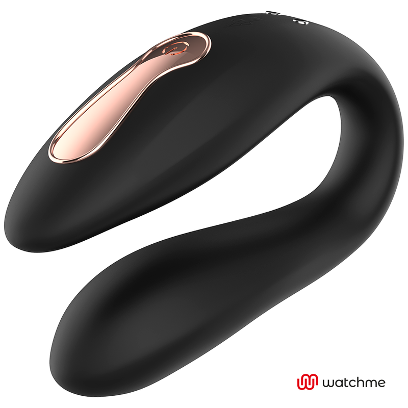 ANNE'S DESIRE - DUAL PLEASURE TECNOLOGIA WATCHME PRETO/DOURADO