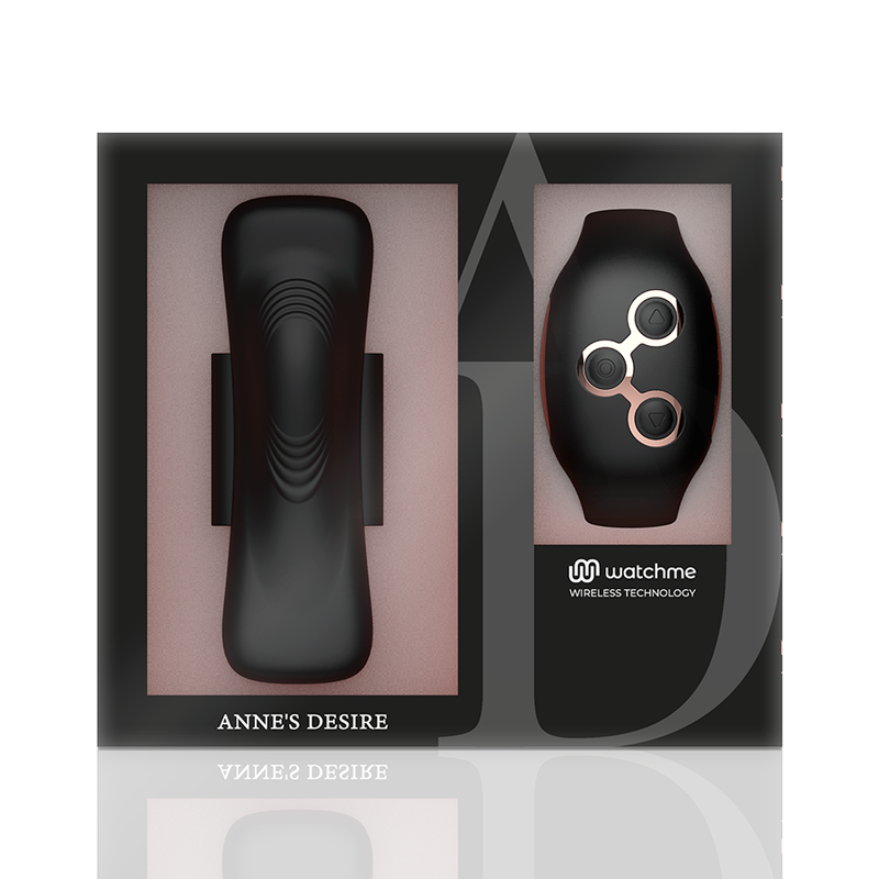 ANNE'S DESIRE - PANTY PLEASURE TECNOLOGIA WATCHME PRETO/DOURADO