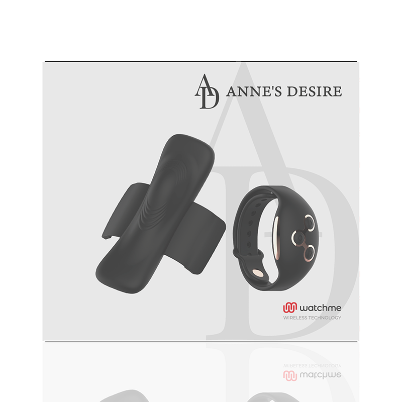 ANNE'S DESIRE - PANTY PLEASURE TECNOLOGIA WATCHME PRETO/DOURADO