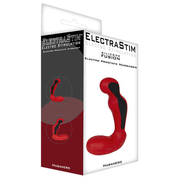 ELECTRASTIM - HABANERO MASSAGEADOR PROSTÁTICO EM SILICONE