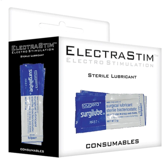ELECTRASTIM - LUBRIFICANTE ESTERILIZANTE PACK 10 UNIDADES