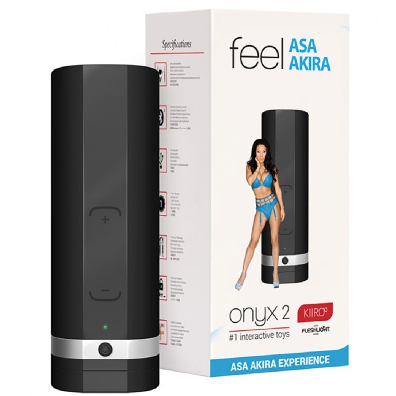 Kiiroo - Onyx+ Masturbador Teledildonic Asa Akira Experience
