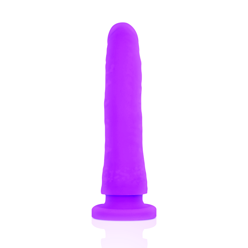 DELTA CLUB - TOYS HARNESS + PURPLE MEDICAL SILICONE DILDO 17 CM Ø 3 CM
