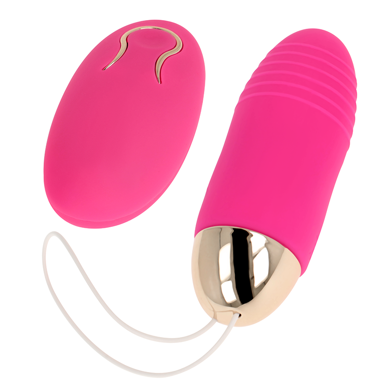 OHMAMA - HUEVO CONTROLO REMOTO 10 MODOS ROSA