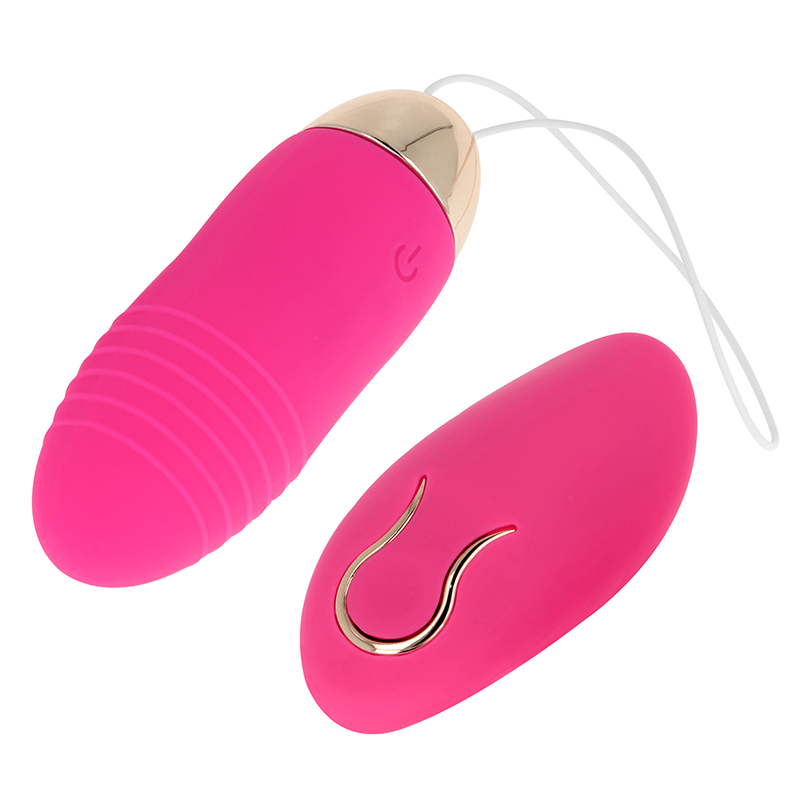 Ohmama - Ovo De Controle Remoto 10 Modos Rosa