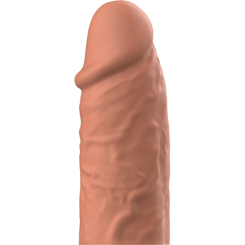 VIRILXL - EXTENSÃO DE PÊNIS LIQUID SILICONE V3 CASTANHO