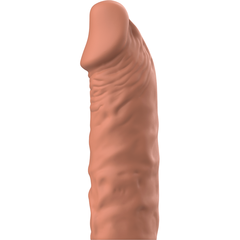 VIRILXL - EXTENSÃO DE PÊNIS LIQUID SILICONE V5 CASTANHO