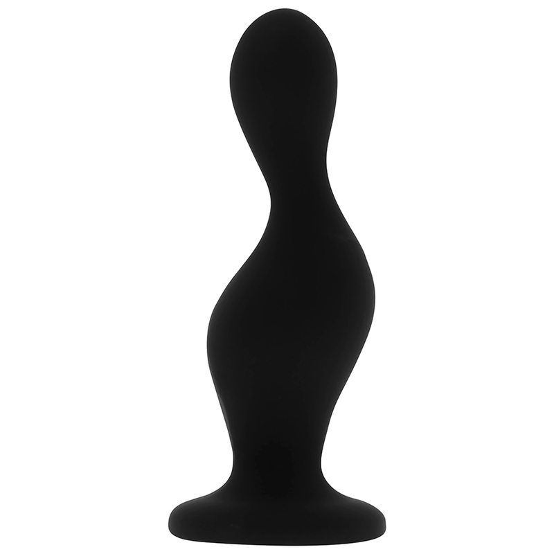 OHMAMA - PLUG ANAL EM SILICONE PONTO P 12 CM