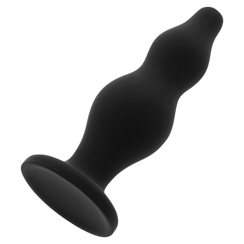 OHMAMA - PLUG ANAL EM SILICONE ESCALONADO 12 CM