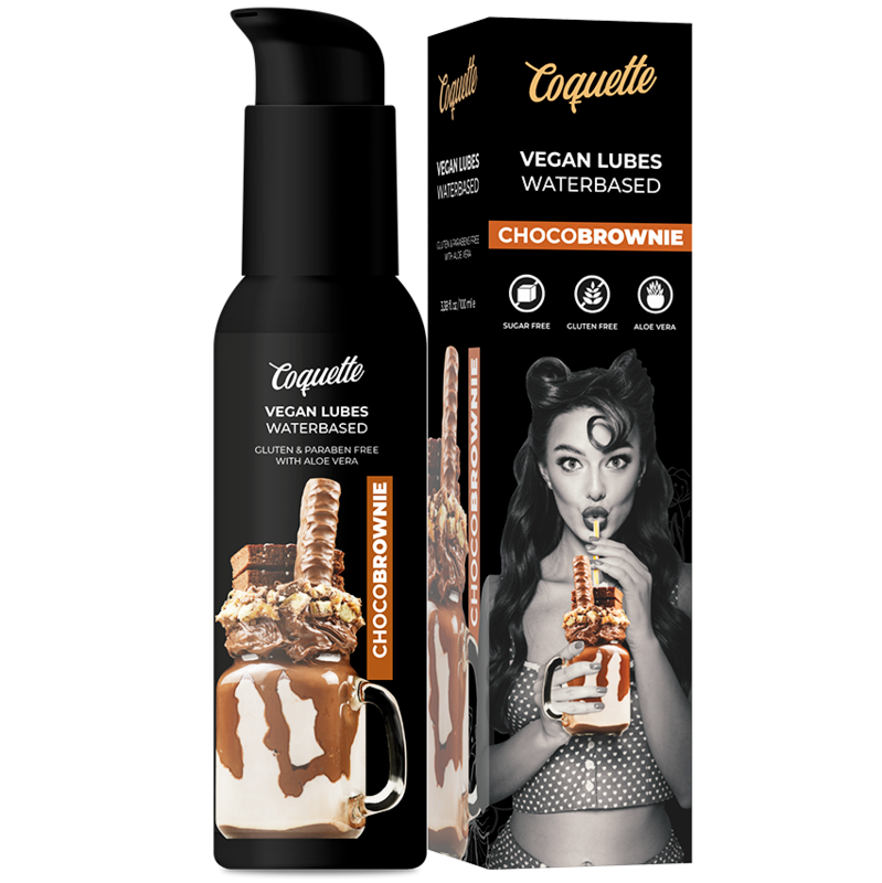 Coquette Chic Desire - Lubrificante Premium Experience Vegan Chocobrownie 100Ml