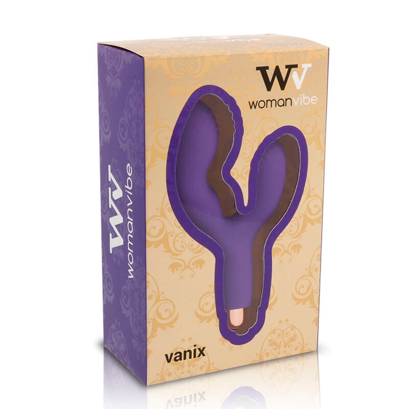 WOMANVIBE - VANIX VIBRADOR ESTIMULADOR SILICONE - Sex Shop Sexy