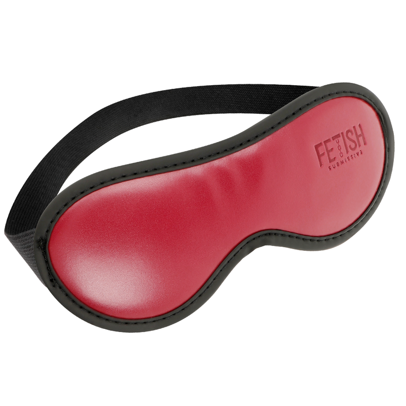 FETISH SUBMISSIVE DARK ROOM - ANTIFAZ EM COURO VEGANO COM FORRO EM NEOPRENO