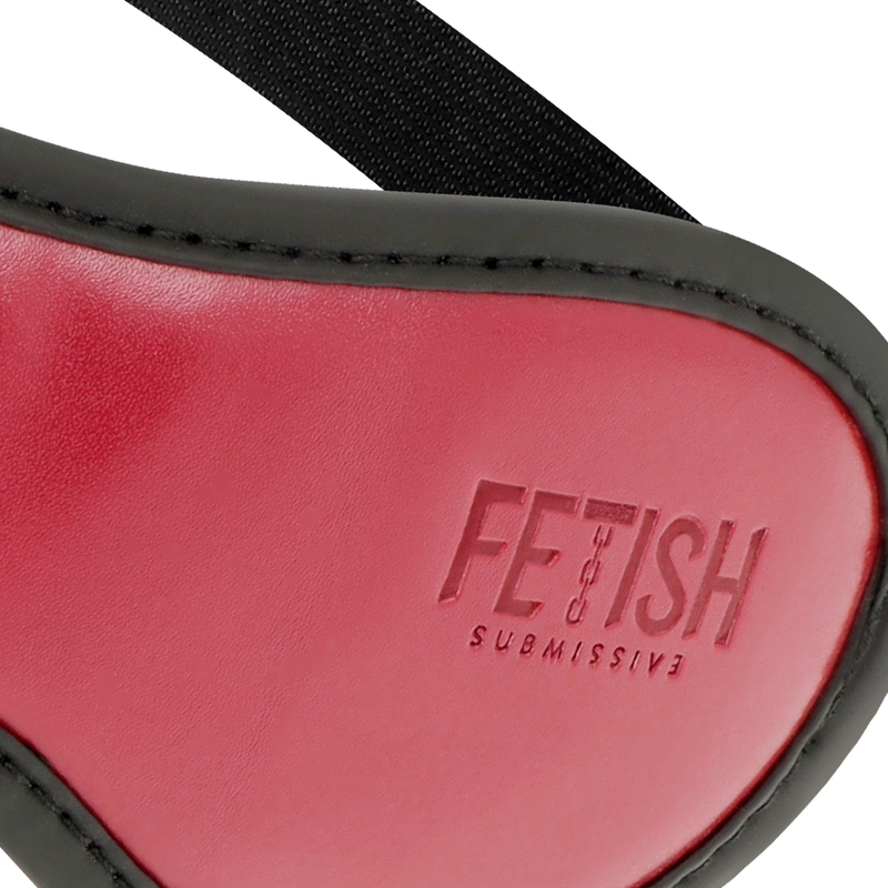 FETISH SUBMISSIVE DARK ROOM - ANTIFAZ EM COURO VEGANO COM FORRO EM NEOPRENO