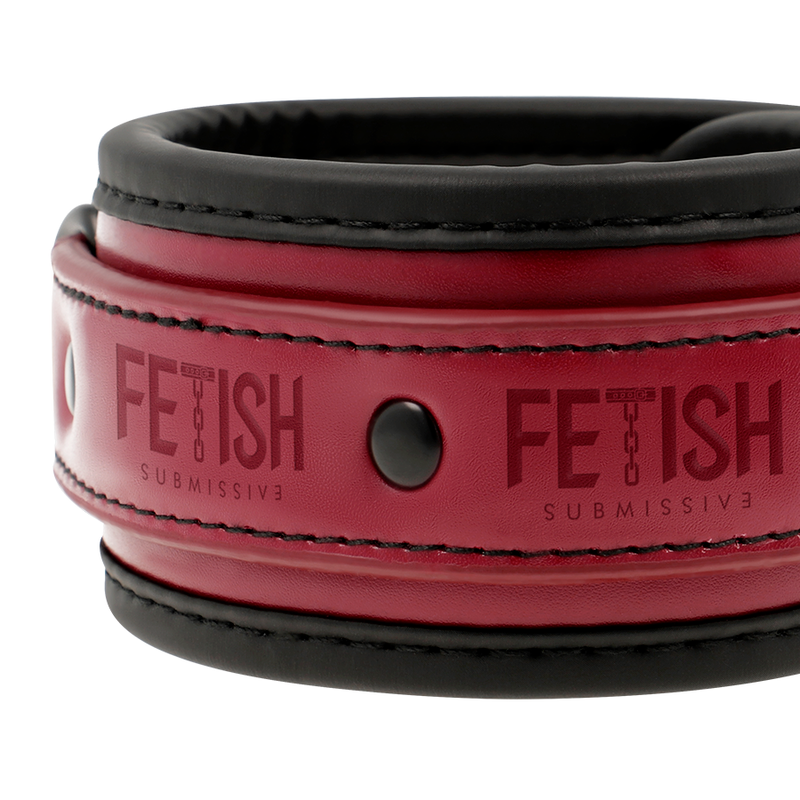 FETISH SUBMISSIVE DARK ROOM - ALGEMAS EM COURO VEGANO COM FORRO EM NEOPRENO