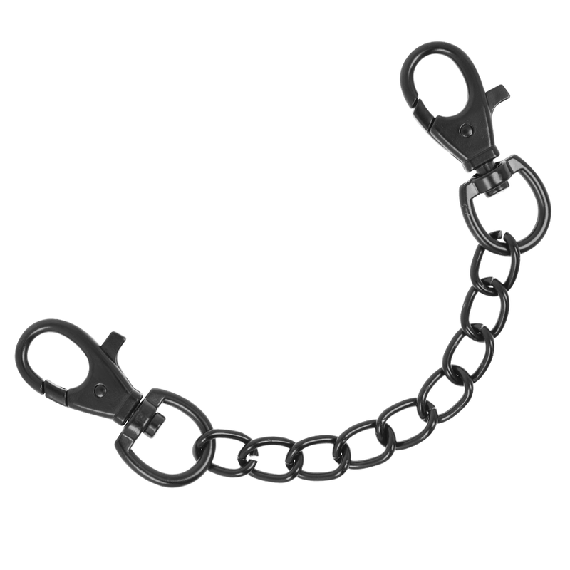 FETISH SUBMISSIVE DARK ROOM - ALGEMAS DE TORNOZELO EM COURO VEGANO COM FORRO EM NEOPRENO