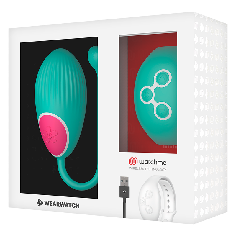 WEARWATCH - HUEVO CONTROLO REMOTO TECNOLOGIA WATCHME ÁGUA MARINHA