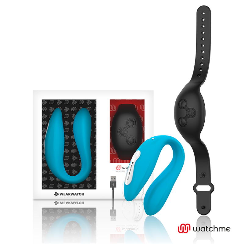 WEARWATCH - VIBRADOR DUAL TECNOLOGIA WATCHME AÑIL/AZABACHE