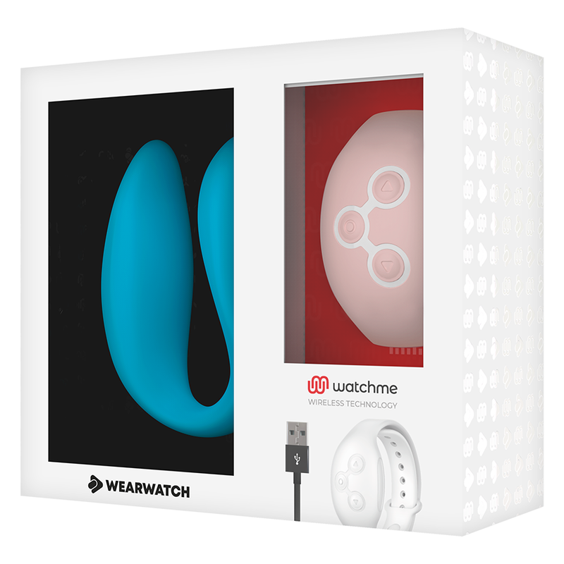 WEARWATCH - VIBRADOR DUAL TECNOLOGIA WATCHME AÑIL/ROSA