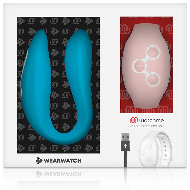 WEARWATCH - VIBRADOR DUAL TECNOLOGIA WATCHME AÑIL/ROSA