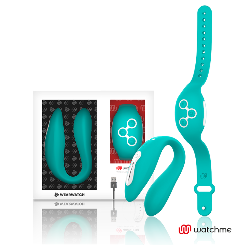 WEARWATCH - VIBRADOR DUAL TECNOLOGIA WATCHME VERDE CLARO