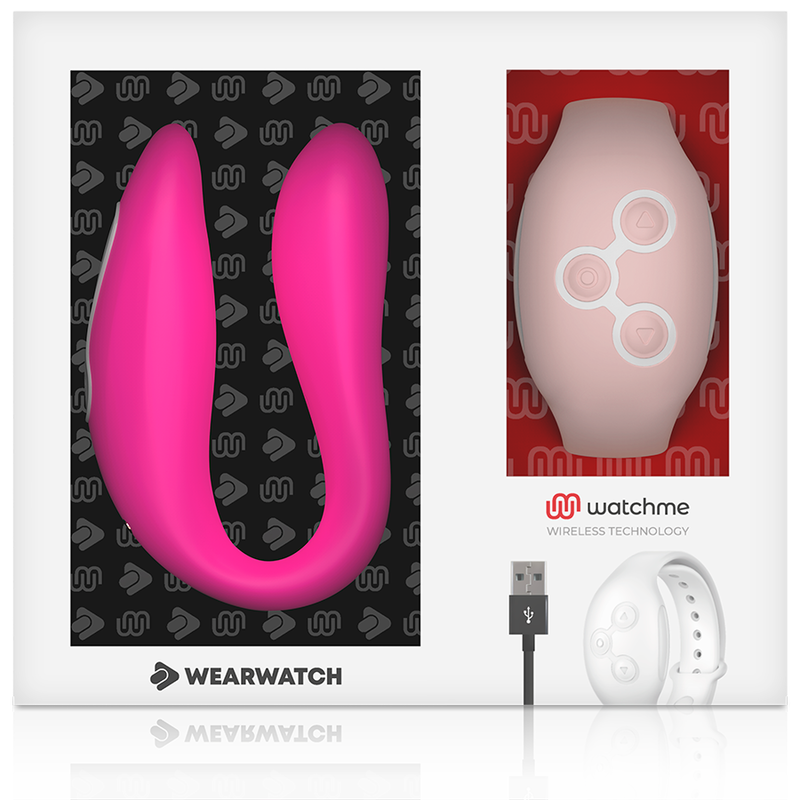 Wearwatch - Vibrador Watchme Dual Technology Fúcsia / Rosa