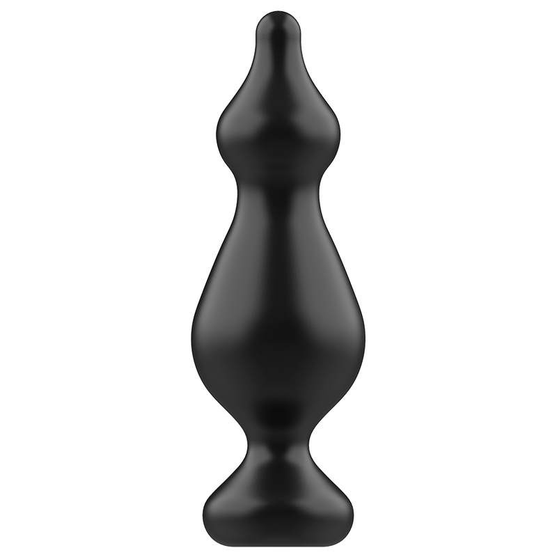 ADDICTED TOYS - PLUG SEXUAL ANAL 13.6 CM PRETO