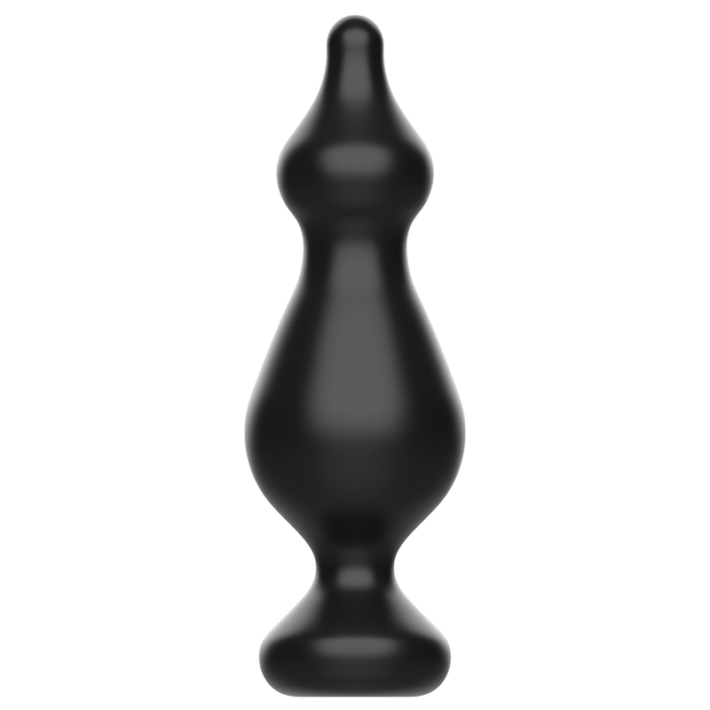 ADDICTED TOYS - PLUG SEXUAL ANAL 13.6 CM PRETO