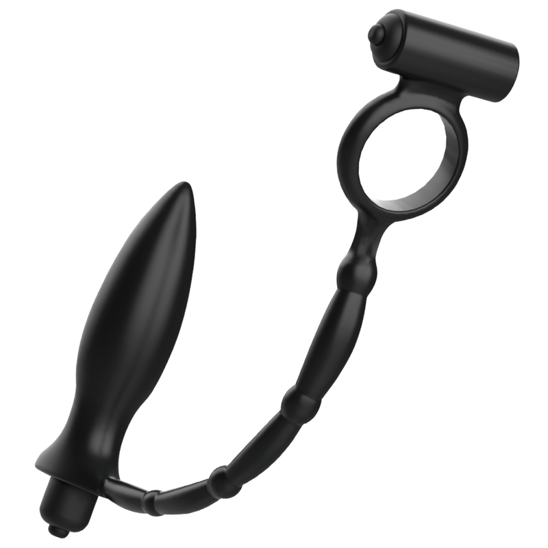 ADDICTED TOYS - PLUG ANAL COM ANEL VIBRADOR