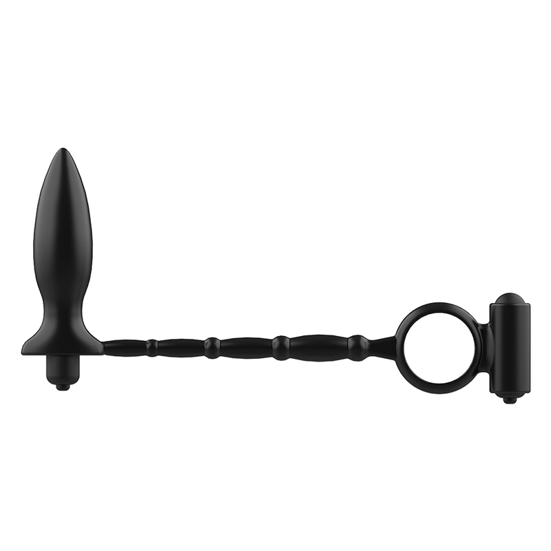 ADDICTED TOYS - PLUG ANAL COM ANEL VIBRADOR