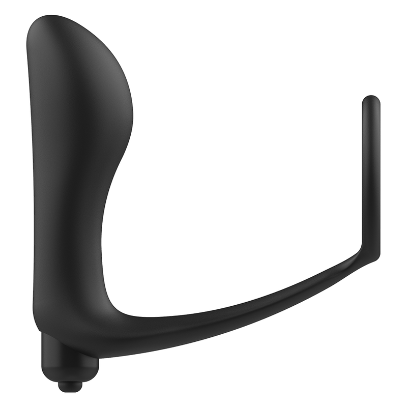 ADDICTED TOYS - PLUG ANAL VIBRADOR COM ANEL PARA PÊNIS