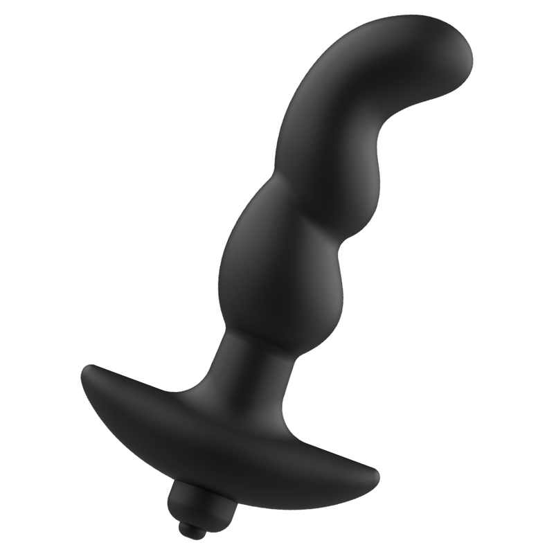 ADDICTED TOYS - ESTIMULADOR ANAL COM VIBRAÇÃO PRETO MODELO 2