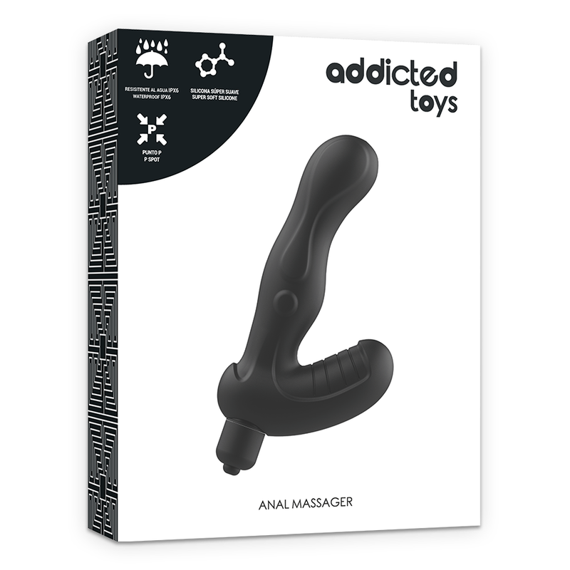 Addicted Toys - P-Spot Vibe Estimulador Anal De Próstata De Silicone
